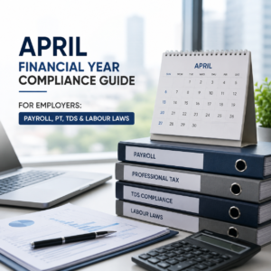 April Financial Year Compliance Guide for Employers: Payroll, PT, TDS & Labour Laws