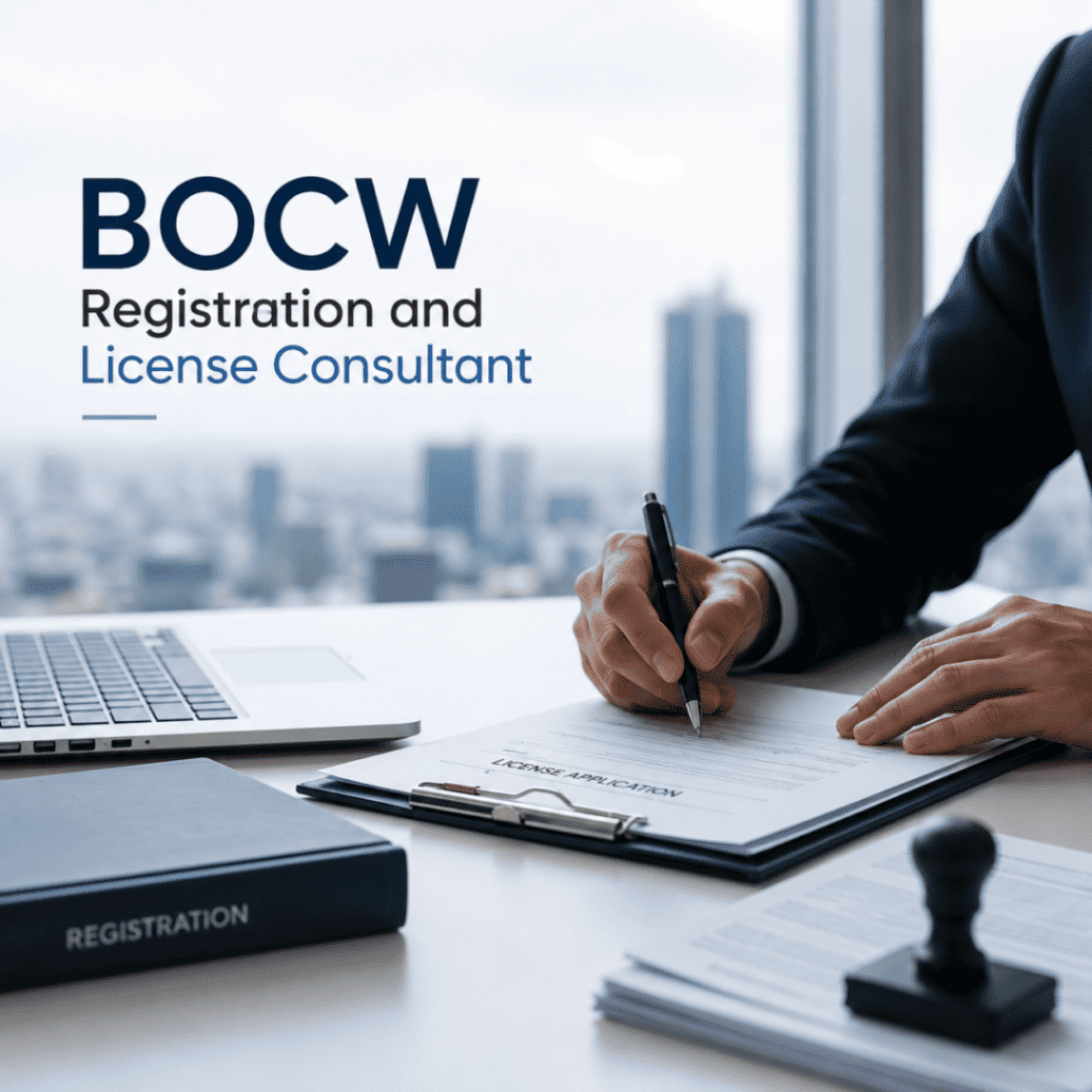BOCW Registration and License Consultant