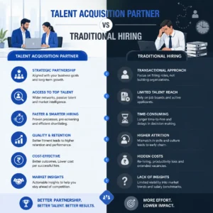 Talent Acquisition Partner vs Traditional Hiring