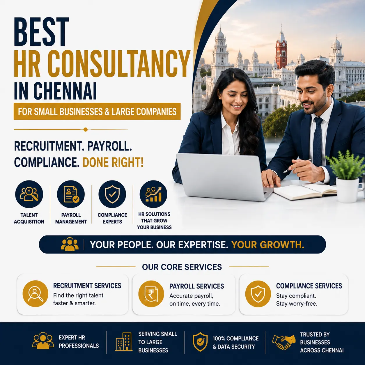Best HR Consultancy in Chennai for Small Businesses & Large Companies