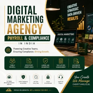 Digital Marketing Agencies’ Payroll and Compliance Services in India