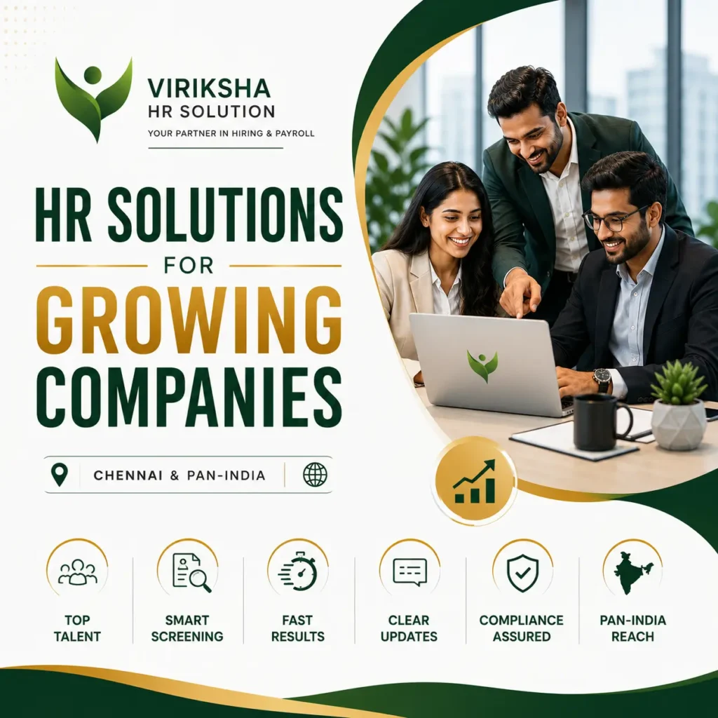 HR Solutions for Growing Companies in chennai