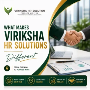 What Makes Viriksha HR Solutions Different from Other Recruitment Consultancies in Chennai and Across India