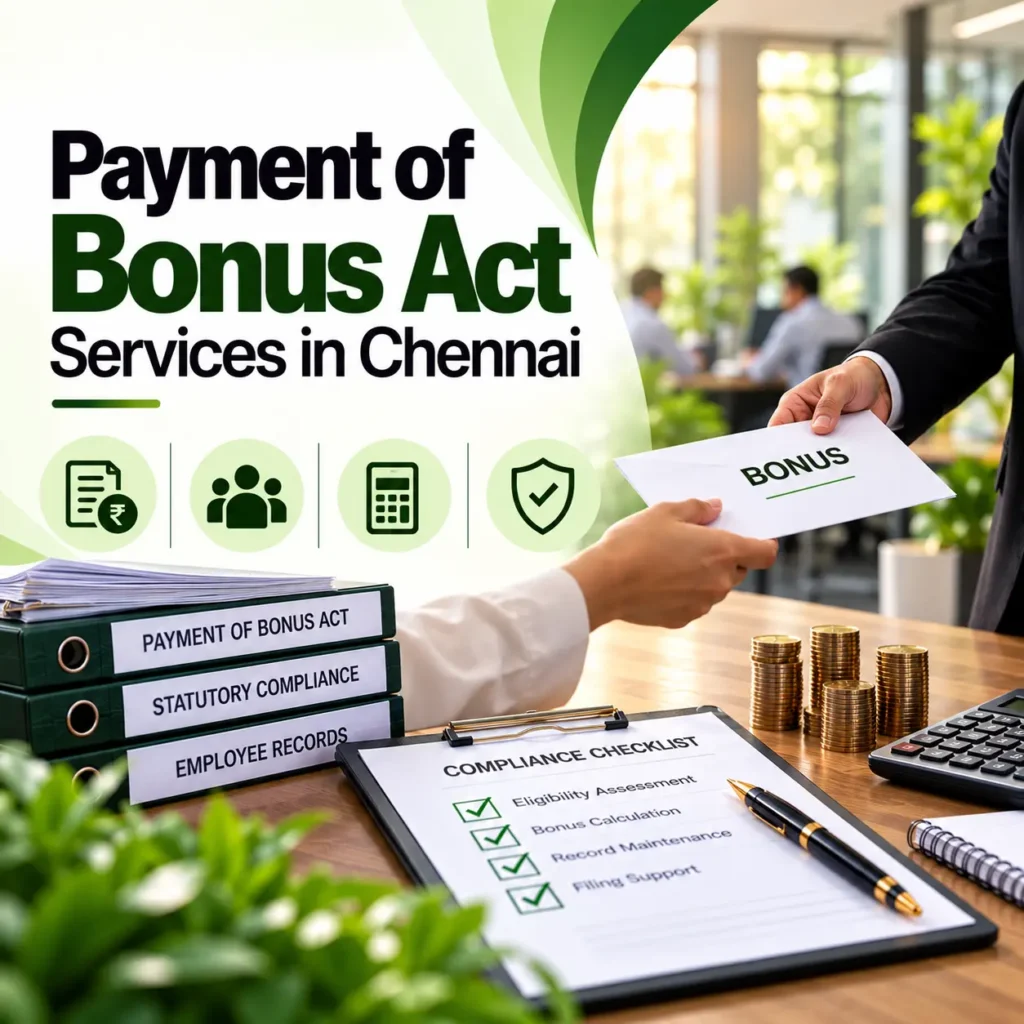 Bonus Act Services in Chennai