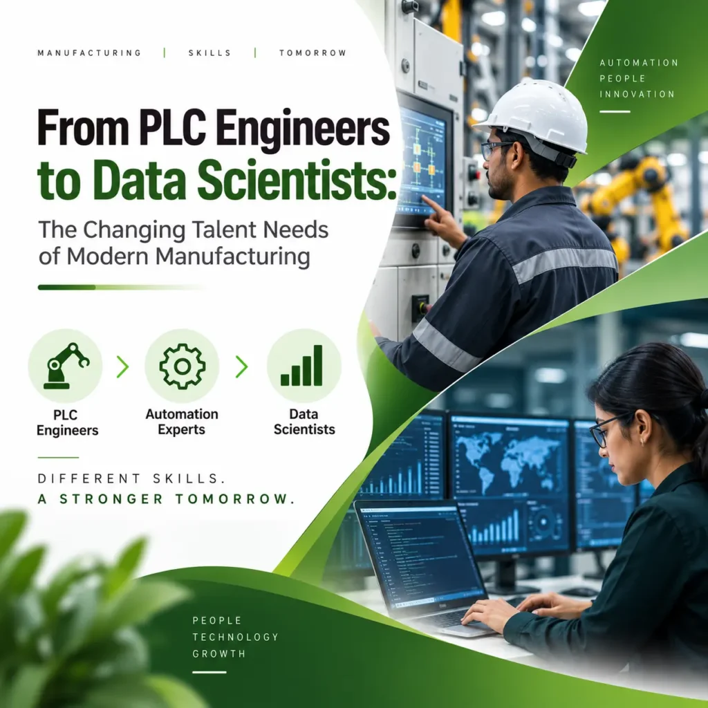 From PLC Engineers to Data Scientists The Changing Talent Needs of Modern Manufacturing