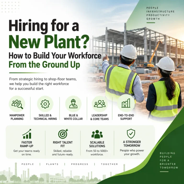 Hiring for a New Plant? How to Build Your Workforce From the Ground Up